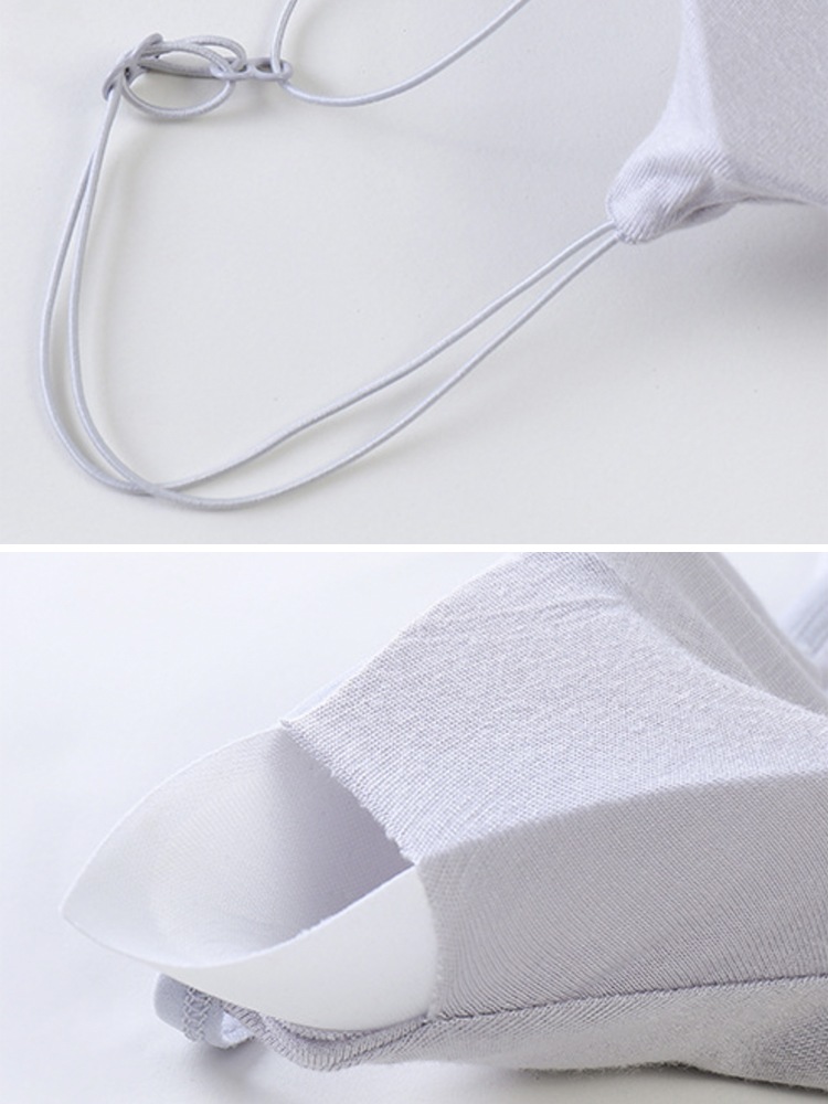 フロントホック 三角 見せブラ