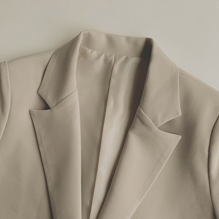 シングルボタン テラードジャケット