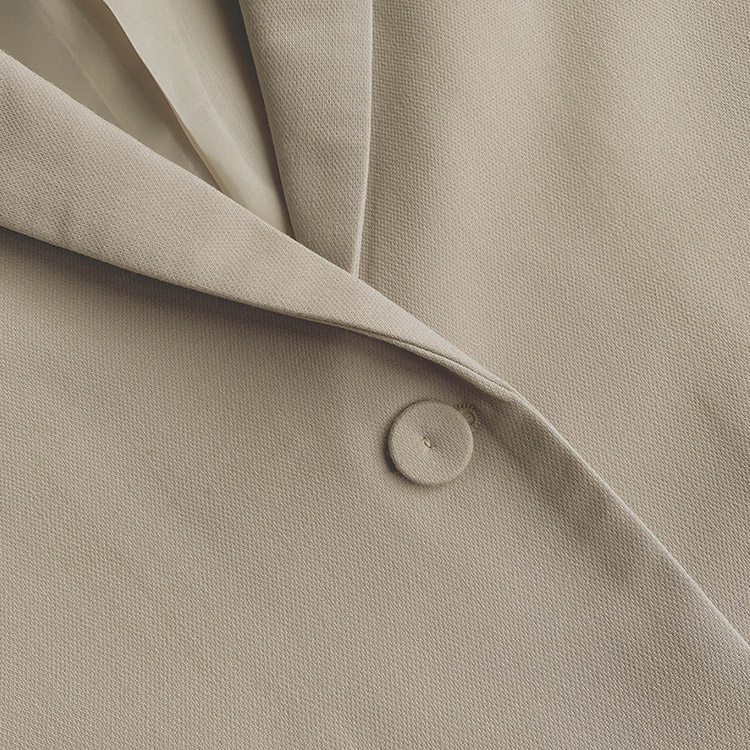 シングルボタン テラードジャケット