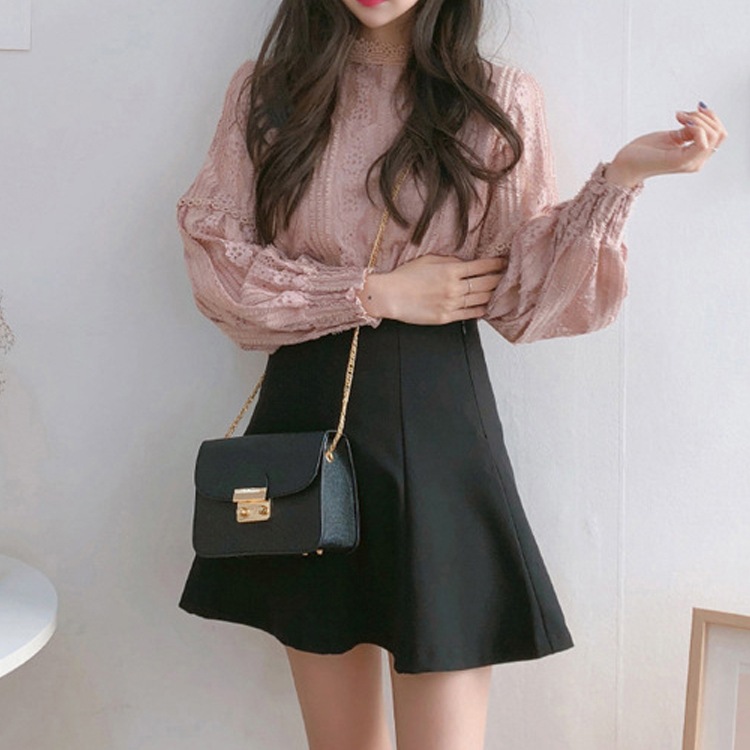 Aライン ショート丈 スカート