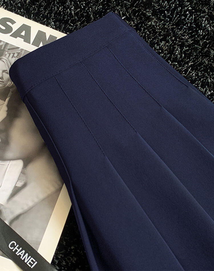 選べる丈感 インナー付き プリーツ ミニスカート 