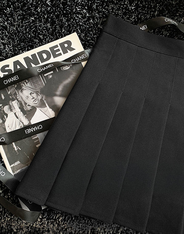 選べる丈感 インナー付き プリーツ ミニスカート 