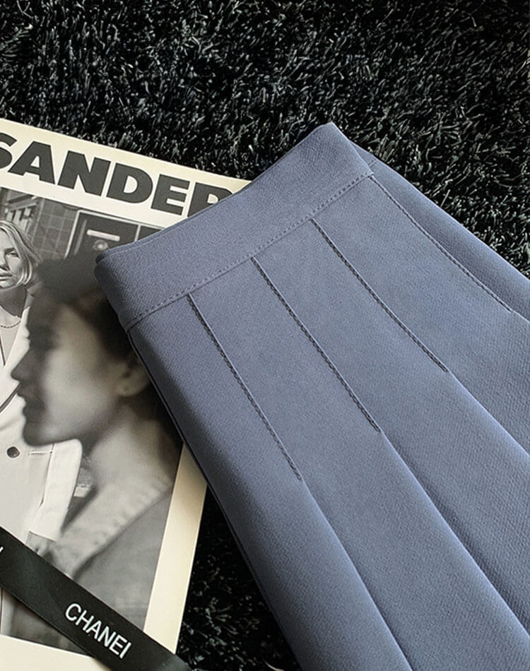 選べる丈感 インナー付き プリーツ ミニスカート 