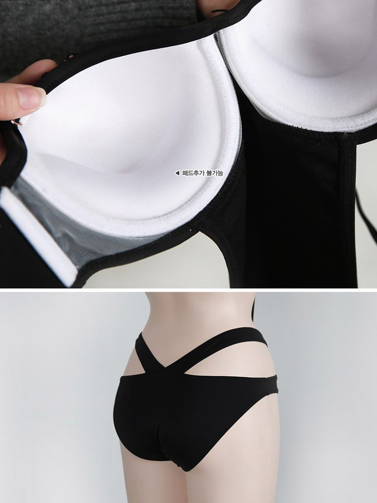 セクシーな背中見せ大胆カットの水着ワンピース モノキニ