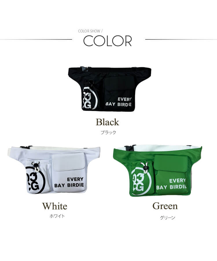 ゴルフ ウエストポーチ 大容量 薄型 韓国