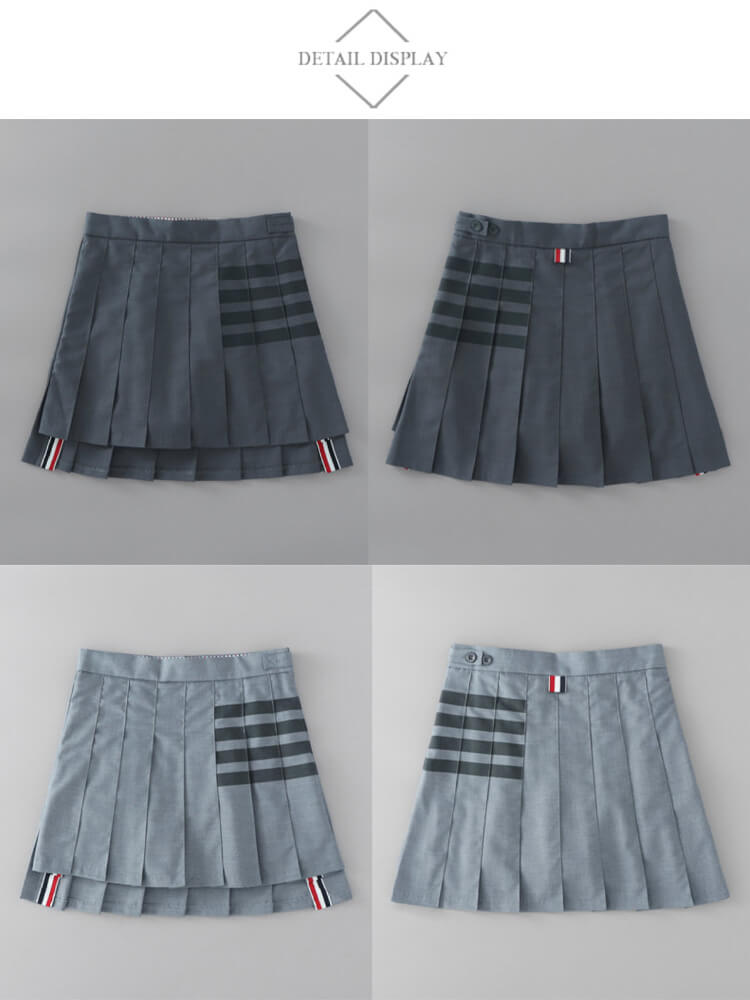 韓国ゴルフウェア アシンメトリー ミニ丈 プリーツスカート | スポーツ