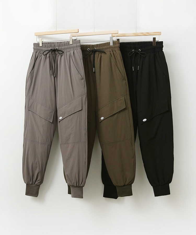 ダックダウン あったか ジョガーパンツ 韓国ゴルフウェア