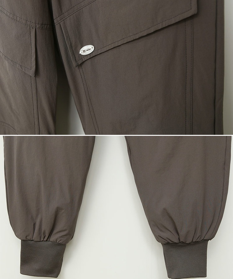 ダックダウン あったか ジョガーパンツ 韓国ゴルフウェア