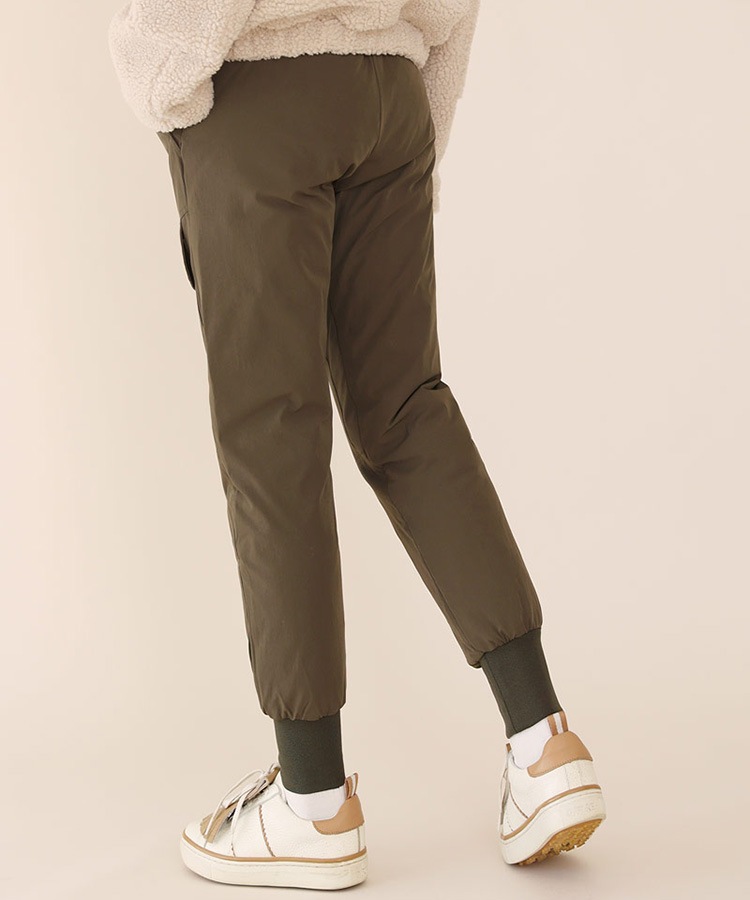 ダックダウン あったか ジョガーパンツ 韓国ゴルフウェア