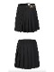 韓国ゴルフウェア ラップスカート風 ミニ丈 プリーツスカート