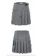 韓国ゴルフウェア ラップスカート風 ミニ丈 プリーツスカート