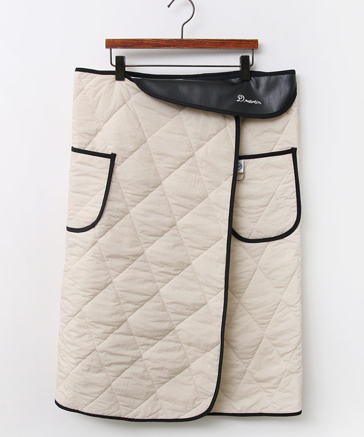 裏起毛 キルティング ラップ スカート 韓国ゴルフウェア