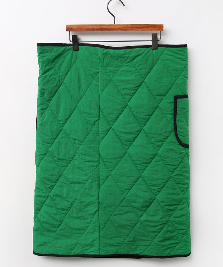裏起毛 キルティング ラップ スカート 韓国ゴルフウェア