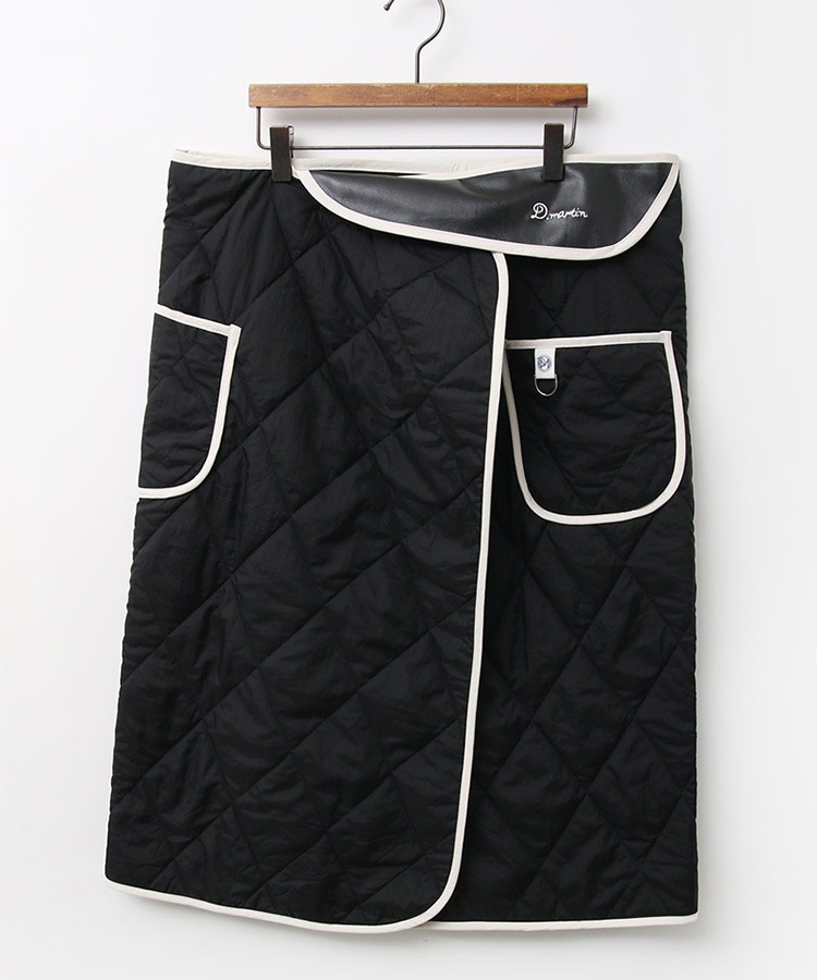 裏起毛 キルティング ラップ スカート 韓国ゴルフウェア