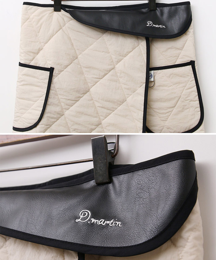 裏起毛 キルティング ラップ スカート 韓国ゴルフウェア