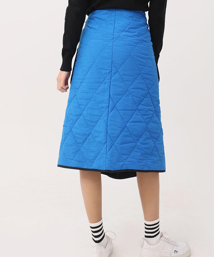 裏起毛 キルティング ラップ スカート 韓国ゴルフウェア