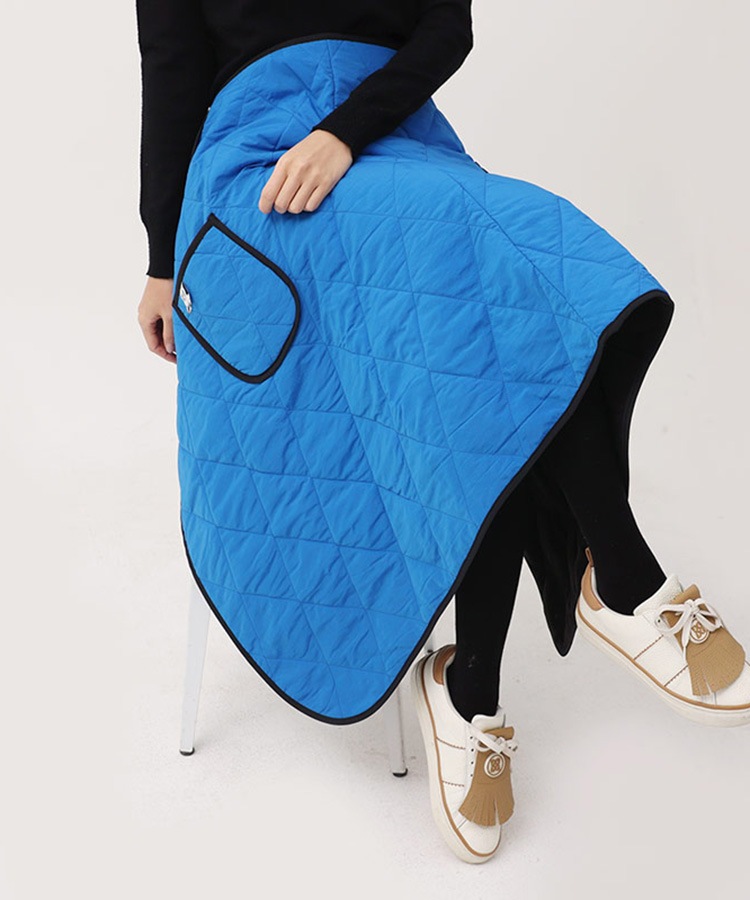 裏起毛 キルティング ラップ スカート 韓国ゴルフウェア