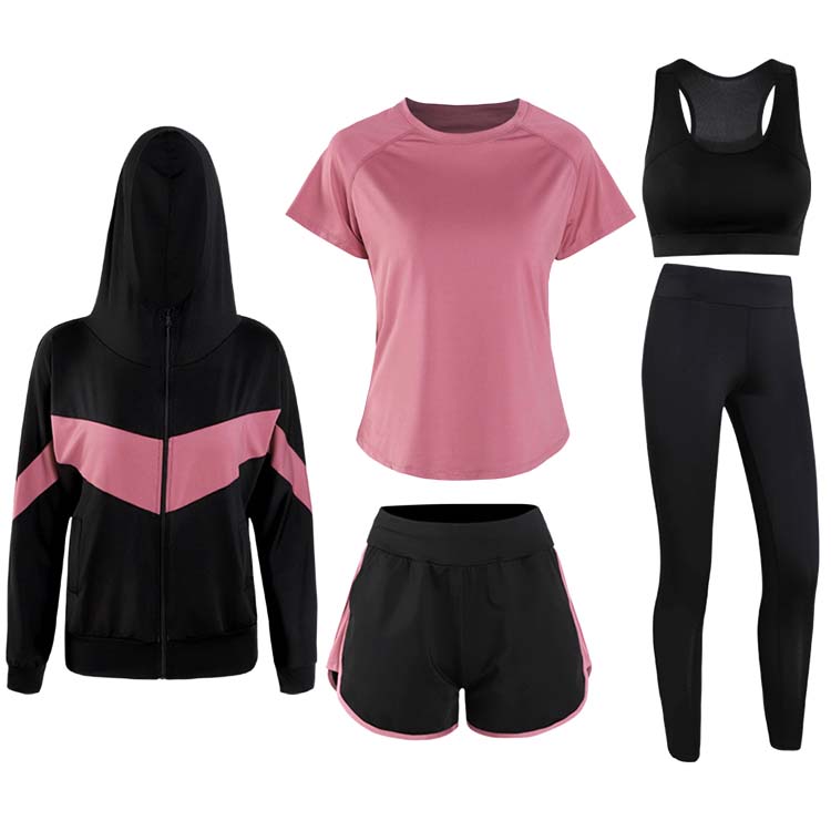 上下5点セット ラインパーカー スポーツウェア