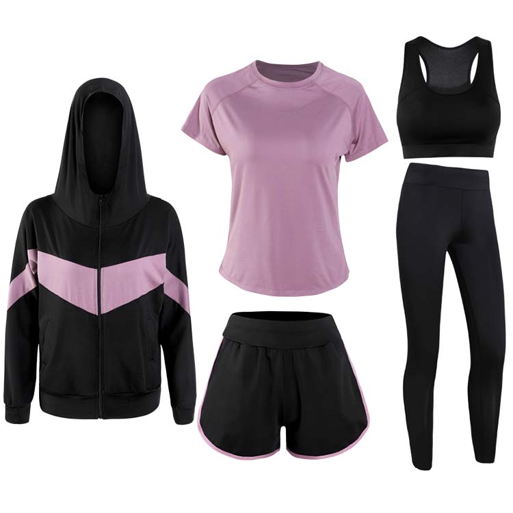 上下5点セット ラインパーカー スポーツウェア