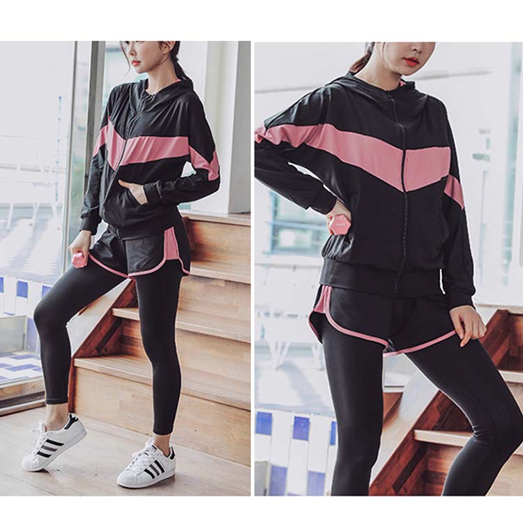 上下5点セット ラインパーカー スポーツウェア