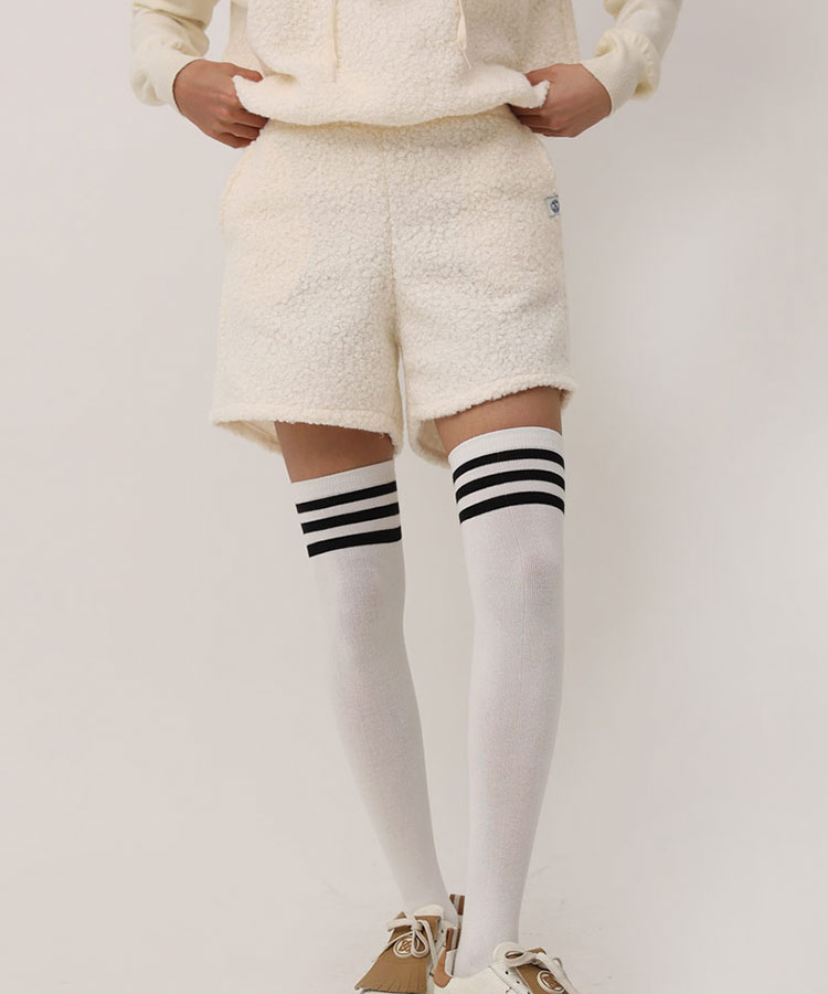 シンプルでかわいい ボア ショートパンツ 韓国ゴルフウェア | ゴルフ