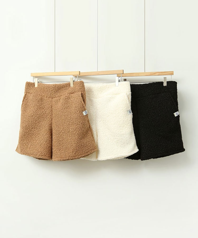 シンプルでかわいい ボア ショートパンツ 韓国ゴルフウェア | ゴルフ