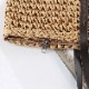 大きめ かご編みバッグ