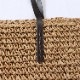 大きめ かご編みバッグ