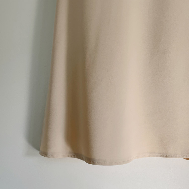 フェミニン Aライン 膝丈スカート