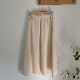 フェミニン Aライン 膝丈スカート