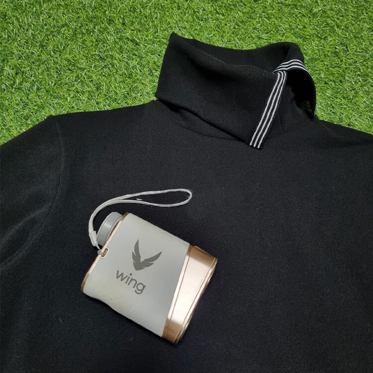 韓国ゴルフウェア アンバルカラーネック 長袖 Ｔシャツ