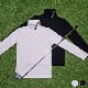 韓国ゴルフウェア アンバルカラーネック 長袖 Ｔシャツ