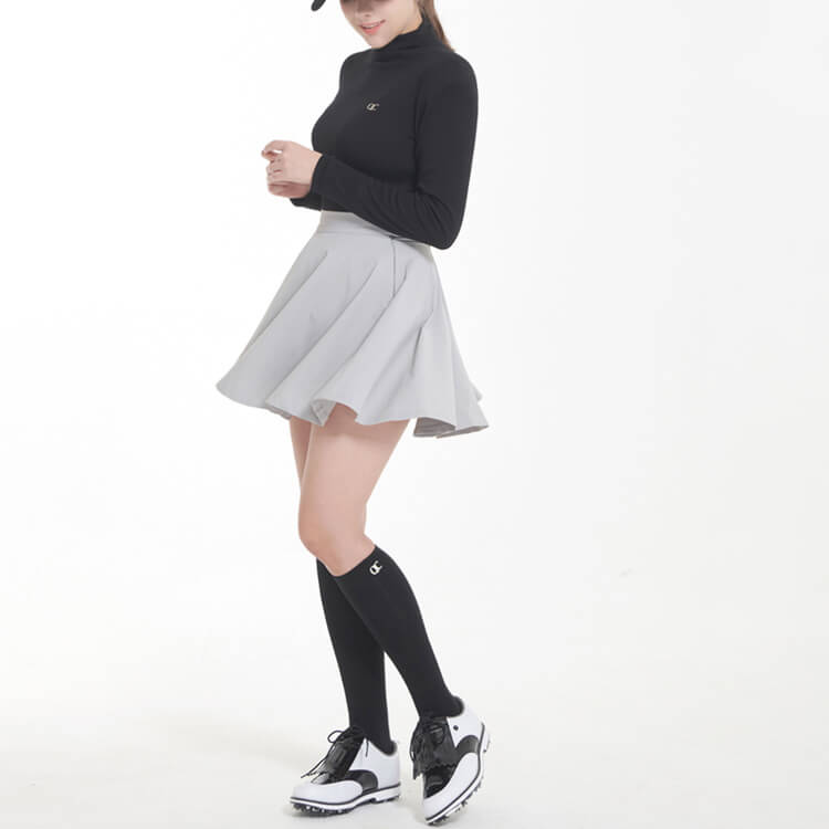 バックコンシャス レタリング フレア ミニスカート