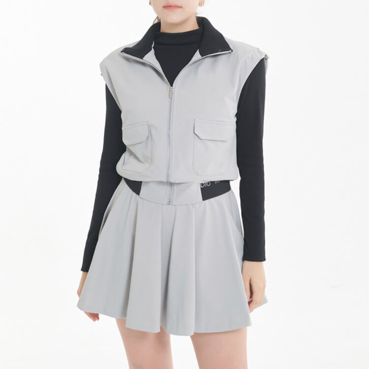 バックコンシャス レタリング フレア ミニスカート