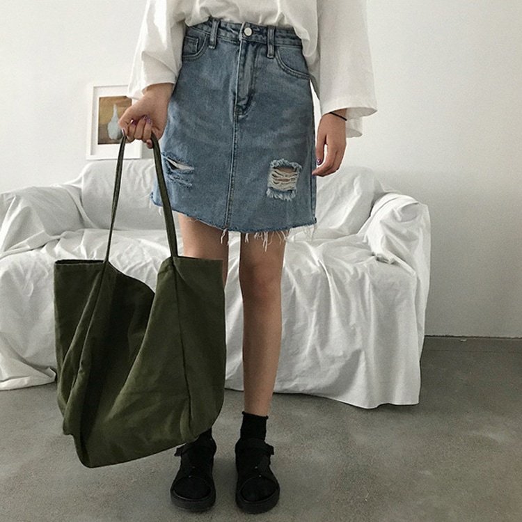 大きめ 大容量 シンプル キャンパス トートバッグ