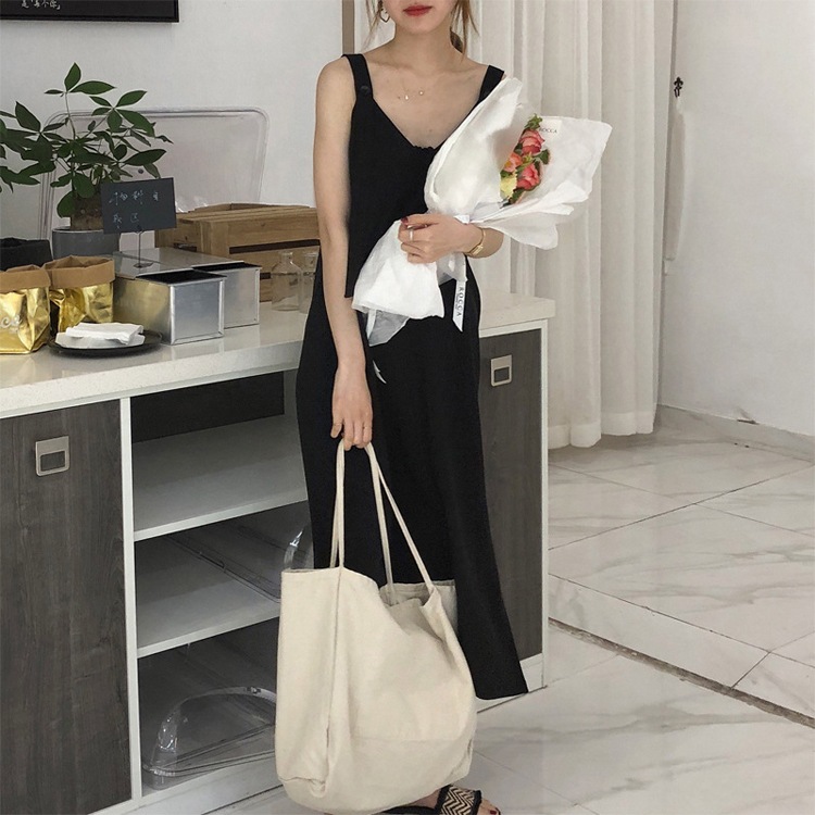 大きめ 大容量 シンプル キャンパス トートバッグ