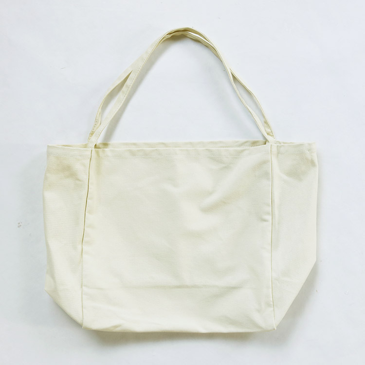 大きめ 大容量 シンプル キャンパス トートバッグ