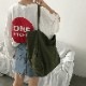 大きめ 大容量 シンプル キャンパス トートバッグ