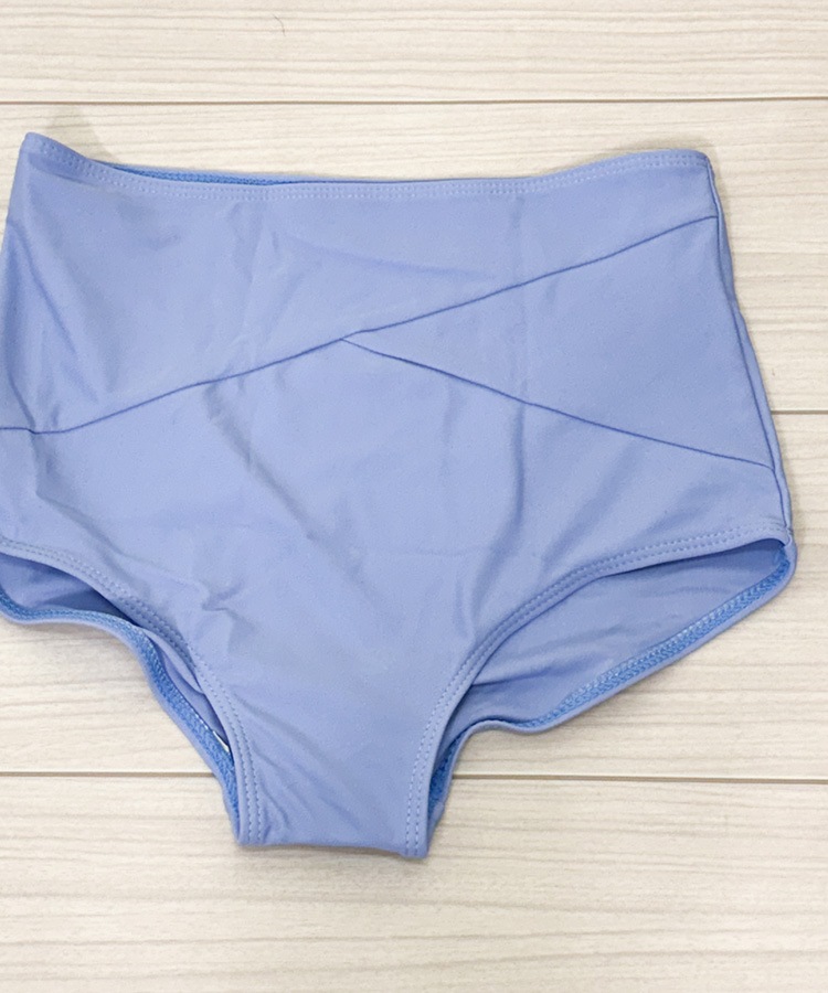 フロントクロス ハイウエスト ビキニ 水着

