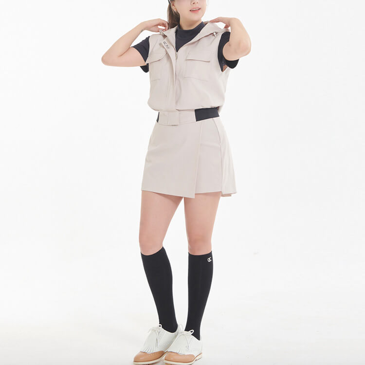 バックプリーツ Ａライン ラップスカート ショーツパンツ