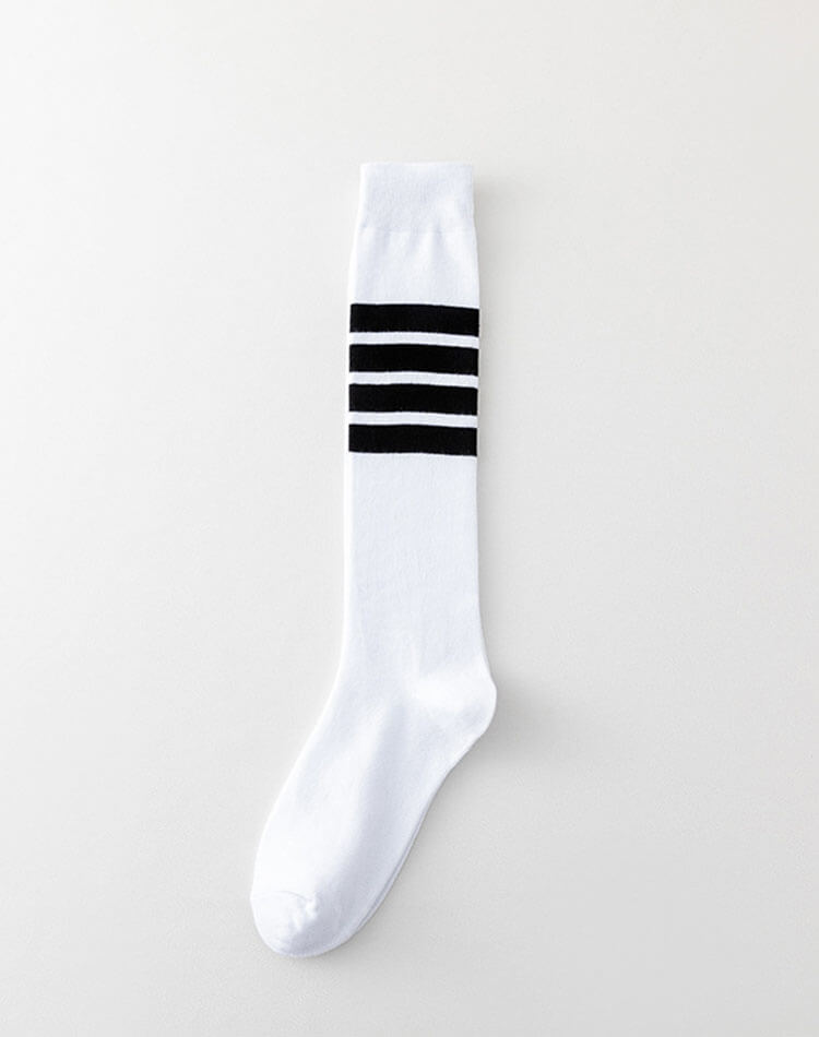 韓国 ライン 引き締め ハイソックス ゴルフ

