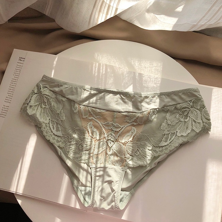 ノンワイヤー レースブラ 上下セット