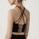 カップ付き バッククロス タンクトップ ヨガウエア