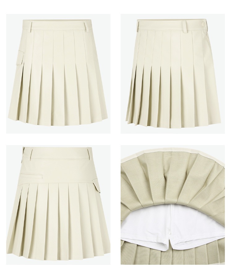 新品☞週末初値下❗️フェアライアー韓国ゴルフ【白●S】　レースミニスカート 新品】フェアライアー ゴルフ高級・エレガント・レースミニスカート