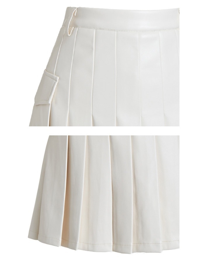 新品☞週末初値下❗️フェアライアー韓国ゴルフ【白●S】　レースミニスカート 新品】フェアライアー ゴルフ高級・エレガント・レースミニスカート