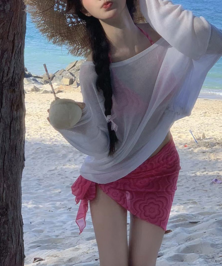 シースルー 長袖 ラッシュガード 軽量 ゆったり 夏 ゆったり 長袖 シースルー ラッシュガード | スポーツウエア