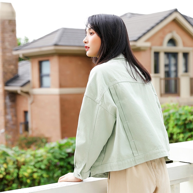 ゆったり 大きめ デニムジャケット