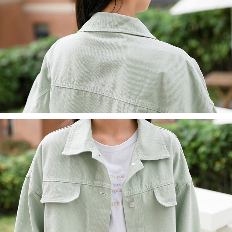 ゆったり 大きめ デニムジャケット