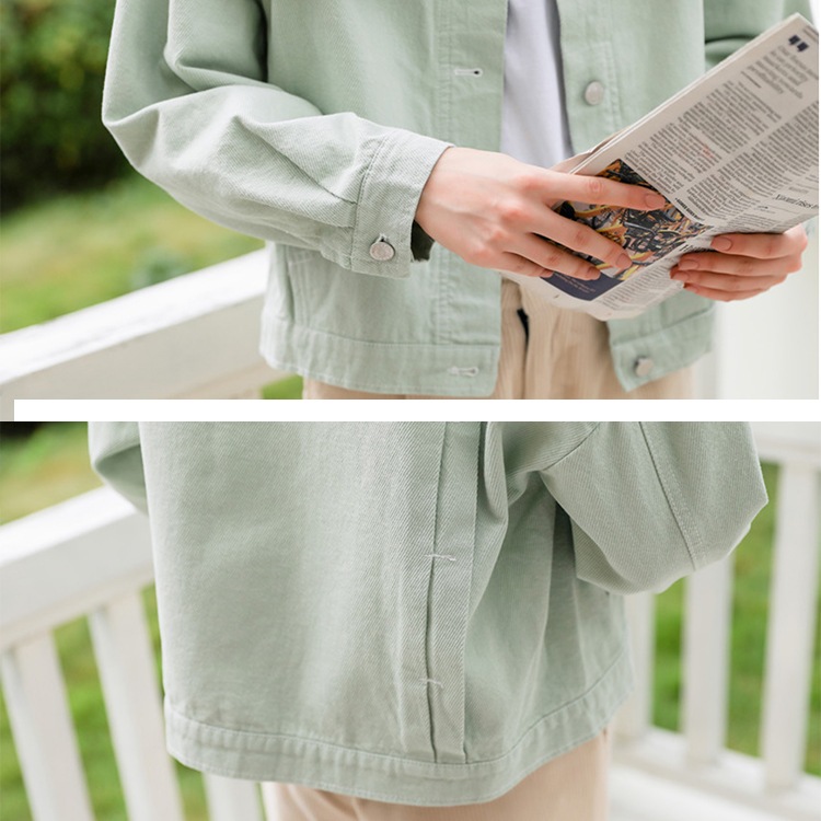 ゆったり 大きめ デニムジャケット