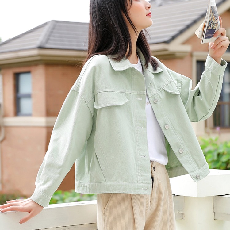 ゆったり 大きめ デニムジャケット